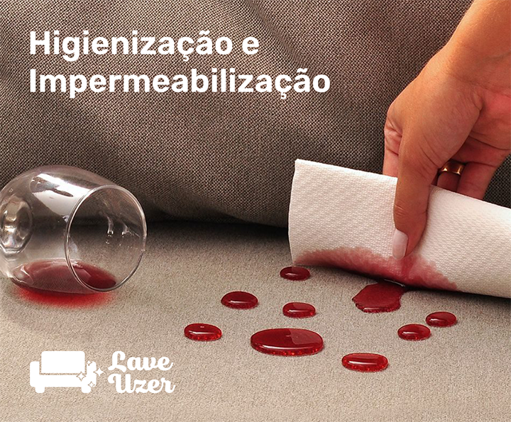 Higienização e Impermeabilização Lave Uzer